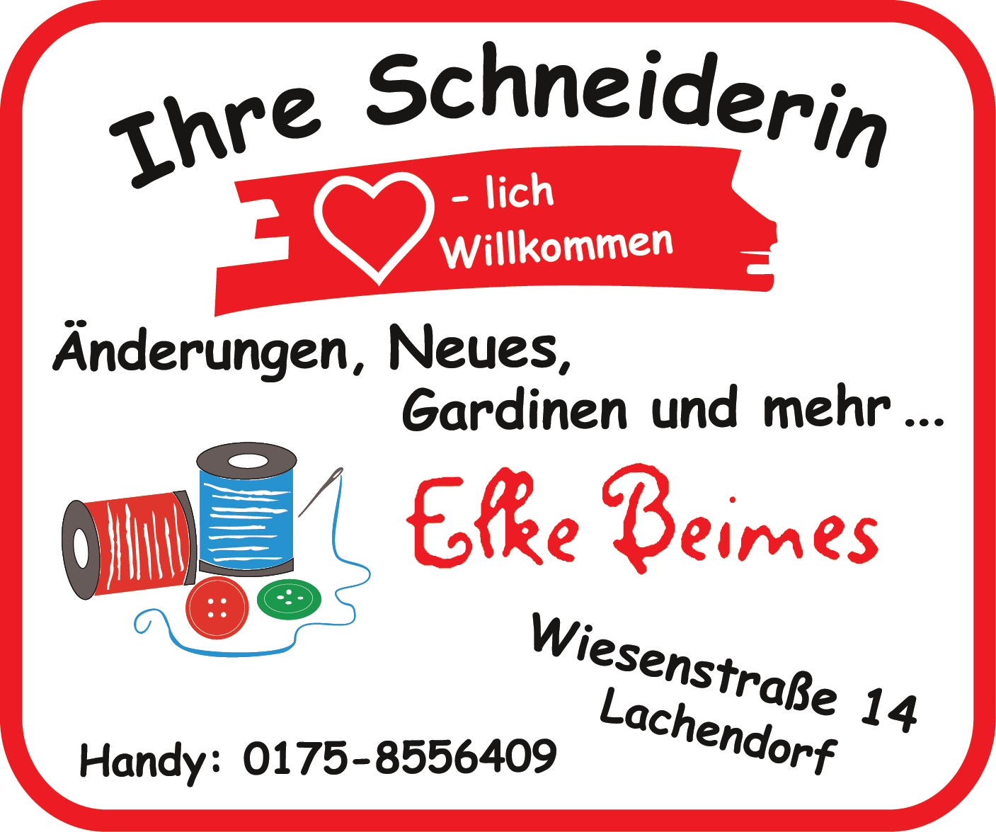 Ihre Schneiderin – Elke Beimes